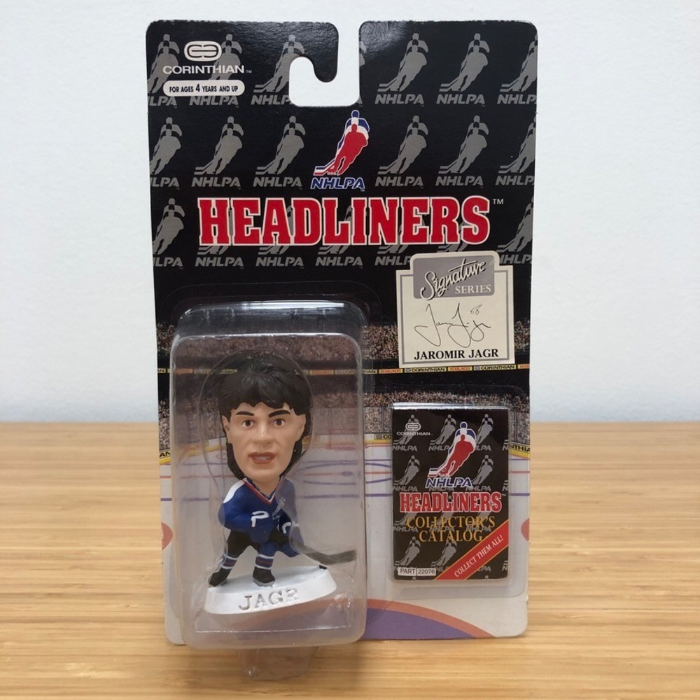 Corinthian‎ NHL Headliners Jaromir Jagr Figure Unisex Blue 1996 Vintage
